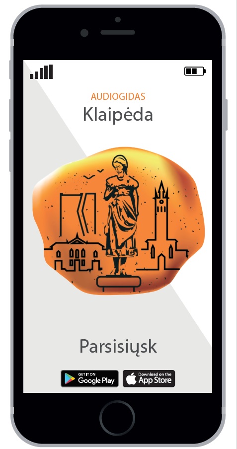 Present of Klaipeda Seaport Authority to Klaipeda town – the audio guide for tourists